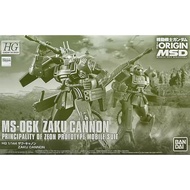 BANDAI PB HG 1/144 HGGTO MOBILE SUIT GUNDAM THE ORIGIN MSD GTO MS-06K ZAKU CANNON Plastic Model