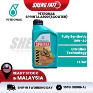 PETRONAS A900 10W-40SL (SCOOTER) Fully Synthetic Minyak Hitam Yamaha Honda Ducati Superbike 100% Ori