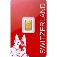 Gold Bar - 2025 PAMP Switzerland Shepherd Dog 1g