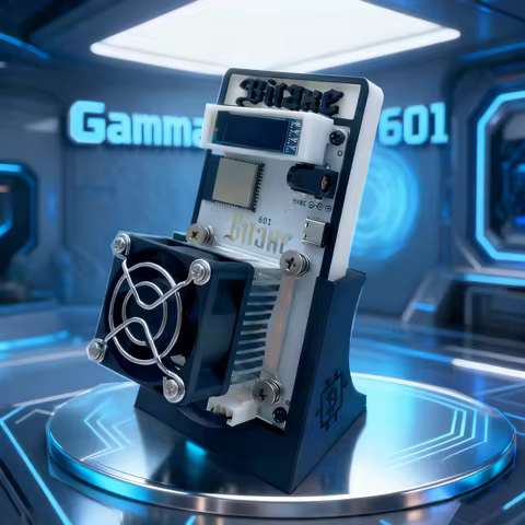 Newst BTC Mining Machine Bitaxe 601 Gamma Miner Crypto Miner 1.2T Asic Chip Crypto Miner BTC Miner B