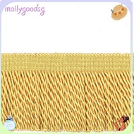 MOILYGOODSG Fringe Trim, Gold Bullion Fringe Trim Bullion, Embellishments Curtains Sofa