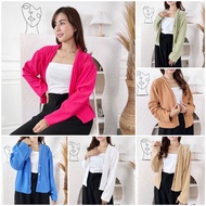 Akemi Crop Knit CardiganHornet