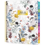 Teacher Planner July-July 2025-2026 July-2026 June, 2025-2026 School Year, with Label, Thick Paper, 