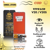 LCD G0LD3N CR0WN VIVO V20/TOUCHSCREEN VIVO V20 / V20S / V21 4G / V23E / Y73S 5G / V2025 ORIGINAL FUL