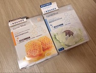 曼秀雷敦蜂蜜抗炎舒緩酵素面膜&雪蓮花亮白淨化酵素面膜