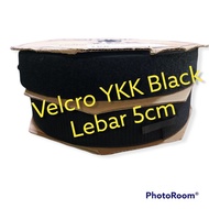 Velcro garment is good equivalent to ykk, 5cm wide, black meter