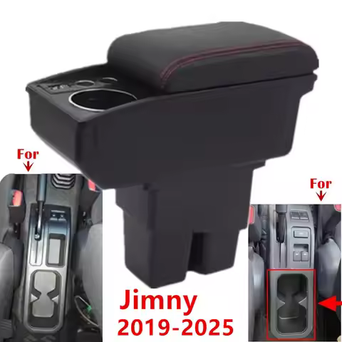 For Suzuki Jimny Armrest Box For Suzuki Jimny JB74 Car Armrest 2019-2026 double-layer Storage box cu