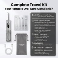 Pensonic Livelle Hype Water Flosser Travel Kit 165ml 4 Modes IPX7 1500mAh Portable WFP61401CG