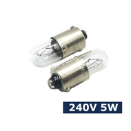 BA9S 24V 4W 5W 240V 5W 9mm Single Contact Filament Bulb Indicator Light