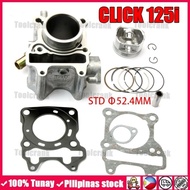 CYLINDER BLOCK SET FOR HONDA CLICK 125i STD Φ52.4MM Cylinder Block Set Motorcycle Cylinder Kit 100% 