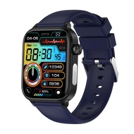 ♥ SFREE Shipping ♥ ET570 ECG Smart Watch Men SOS Non-invasive Blood Glucose Bluetooth Call Heart Rat