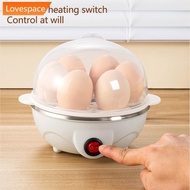 LS-STORE Multifunctional Mini Egg Steamer One-Touch Electric Egg/Corn/Sweet potato/Milk Cooker Quick