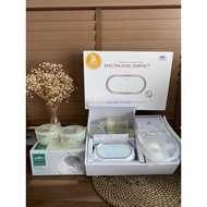 [2nd Hand] Electric Breast Pump spectra dual compact Sold Very New Machine Free All Device In The Picture