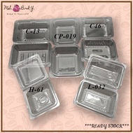 ***READY STOCK** H-61 L032 OPS-C46 OPS-C13 OR-019 BENXON Plastic Tray Bakery Disposable Plastic Clea