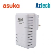 Aztech HL113E Single HomePlug AV 200Mbps Ethernet Adapter