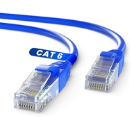 พร้อมส่งทันที สายเเลน Cat6 Lan Cable 5m-30m ระดับกิ๊กกะบิต Outdoor สำเร็จรูป พร้อมใช้งาน Router RJ45 แล็ปท็อป PC Network สายเคเบิล