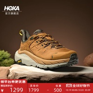 HOKA ONE ONE男女款秋冬卡哈低帮徒步鞋KAHA LOW GTX户外防水版 蜜色/麦青色-男 43