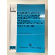 Contract Act 1950 | Latest as at 20th March 2021 | ILBS | PRELOVED BOOKS