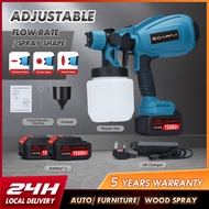 [Local] SOARFLY Cordless Paint Sprayer Mesin Pengecat Adjustable Shape Paint Spray Gun  Penyembur Ca