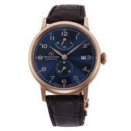 ORIENT STAR Mechanical Classic Watch (Rose Gold - Blue) - (RE-AW0005L)