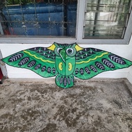 Flying high owl motif kite made of fiber with 145 cm layang-layang