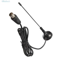 HUBERT Digital Tv Antenna, Free Channel DVB-T/TV TV Antenna Freeview, TV HDTV Box Mini Black 5dBi HD