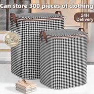 80/100/140/180L Clothes Storage Bag Clothes Organizer Beg Baju Foldable Blanket Storage Bag Double Z