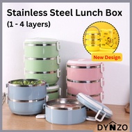 Dynzo Food Container Lunch Box Stainless Steel / Tiffin Mangkuk Tingkat