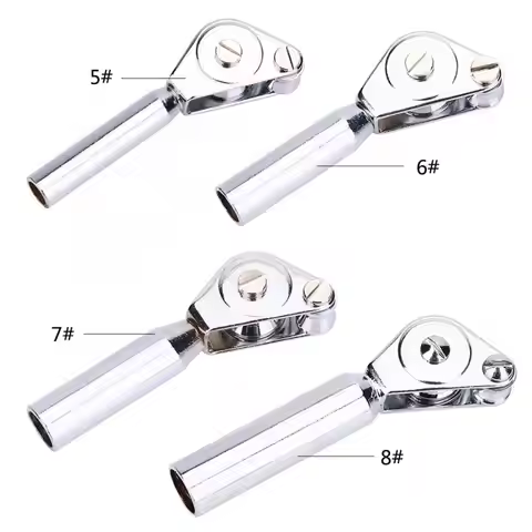 1Pcs 5/6/7/8# Stainless Steel Roller Rod Tip Guide Roll Line Tip Top Ring Replacement Parts Sea Boat