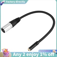 0. Wire 3 Pin Xlr Male to 3.5Mm Female Audio Connector Stereo Microphone Adapter