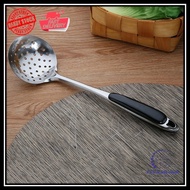 Thick Quality Stainless Steel Soup Ladle | Kitchen Steamboat Utensil Slotted Ladle | Cooking Ladle Skimmer
