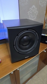 KEF 書架喇叭 + Denon AV擴音機 + Subwoofer