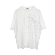 【二手】愛馬仕 HERMES 短袖T卹 Fragments Equestres 557910HA 純棉男士T卹 A