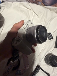 Canon EOS M50 mark ii / M50ii + 15-45mm kit lens + Accessories + 3 batteries