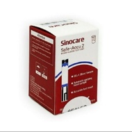Strips Sinocare Safe- accu 2glucometer strips sugar test
