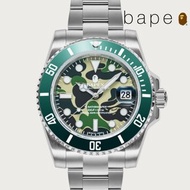 🇯🇵日本代購 A BATHING APE TYPE 1 BAPEX GREEN 猿人手錶 Bape手錶 Bapex watch