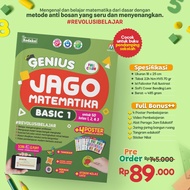Genius Jago Matematika Basic 1 | Buku Pembelajaran Anak Matematika