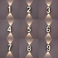 Led Outdoor Waterproof Wall Light Signboard Hotel Terrace Hotel Household Logo Font Wall Washing Lan