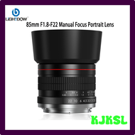 KJKSL Light dow 85mm f2.5-f22 Porträt objektiv mit manuellem Fokus für Canon eos 600d 700d 5d 6d 7d 60d 550d DSLR-Kamera LKLAF