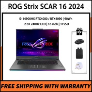 ASUS ROG Strix SCAR 16 2024 i9-14900HX RTX4080 / RTX4090  90Wh 2.5K 240Hz LCD 16 inch 1TSSD
