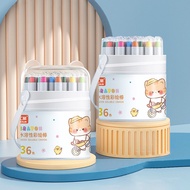 Huilin Color Water-Soluble Color Painting Stick Washable Silky Oil Pastel Non-Dirty Hand Rotating Cr