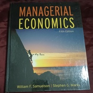 MANAGERIAL ECONOMICS