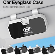 Hyundai Car sunshade multifunctional glasses case storage clip i10 Kona Getz Accent Elantra Tucson I