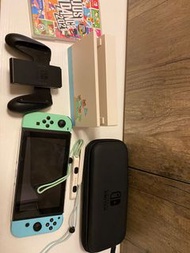 Nintendo Switch 動森特別版（加長電池🔋）