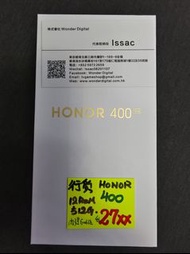 New Honor400 12+512G HKversion Dual5G