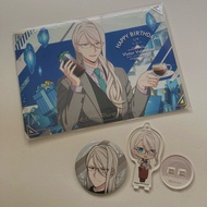 Helios Rising Heroes~ Victor Valentine SET (Aurora Card, Badge, Acrylic Stand) ☕️