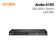 Aruba 6100 24G 4SFP+ Switch 交換器 (JL678A)