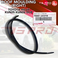 Toyota Hilux KUN25 KUN26 DCB Genuine Top Roof Moulding Right 75551-0K010