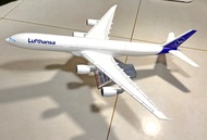 Airbus A340-500 Lufthansa Civilian Aircraft Model Assembly Toy Plastic Material for Ages 14+ Male Fe