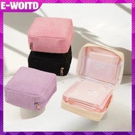 E-WOITD Toiletry Bag Sanitary Pad Pouch Pad Pouch Cute Cosmetic Storage Pouch Cable Case E-WOITD